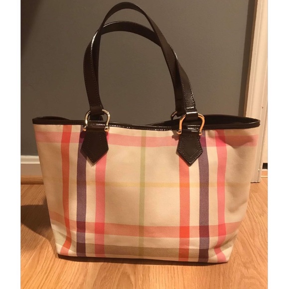 burberry multicolor bag